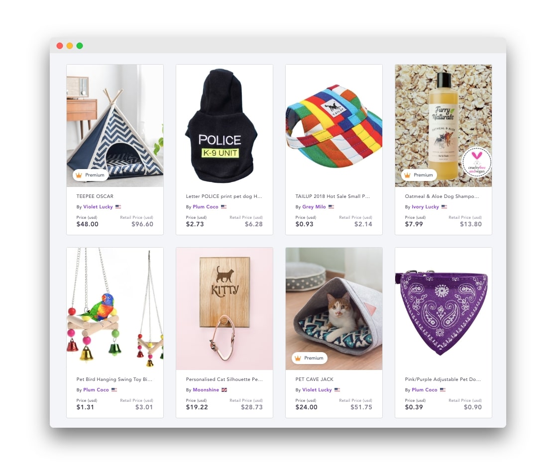 Spocket Product Sourcing